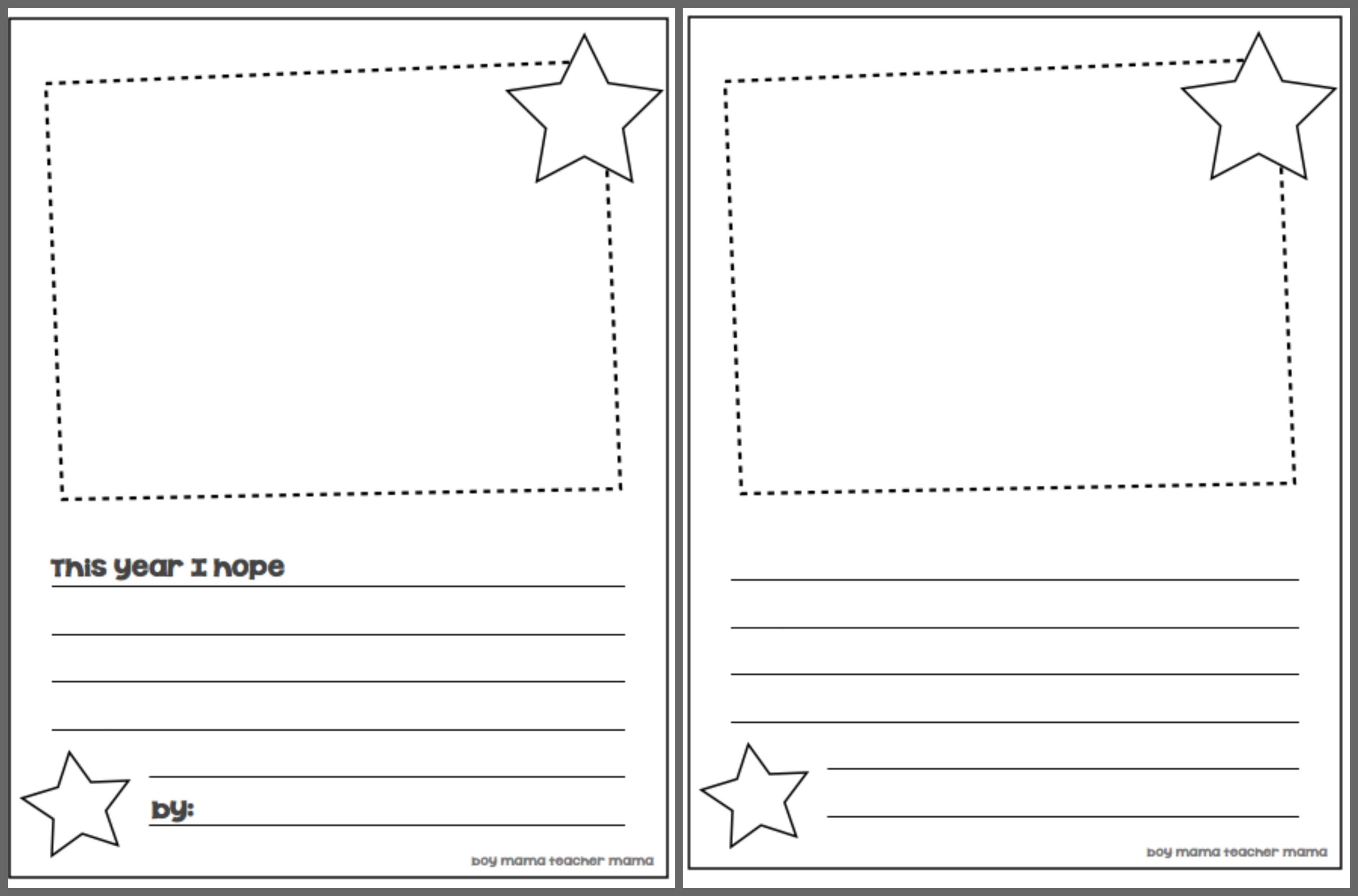 Writing Hopes And Dreams Worksheet Worksheets Library