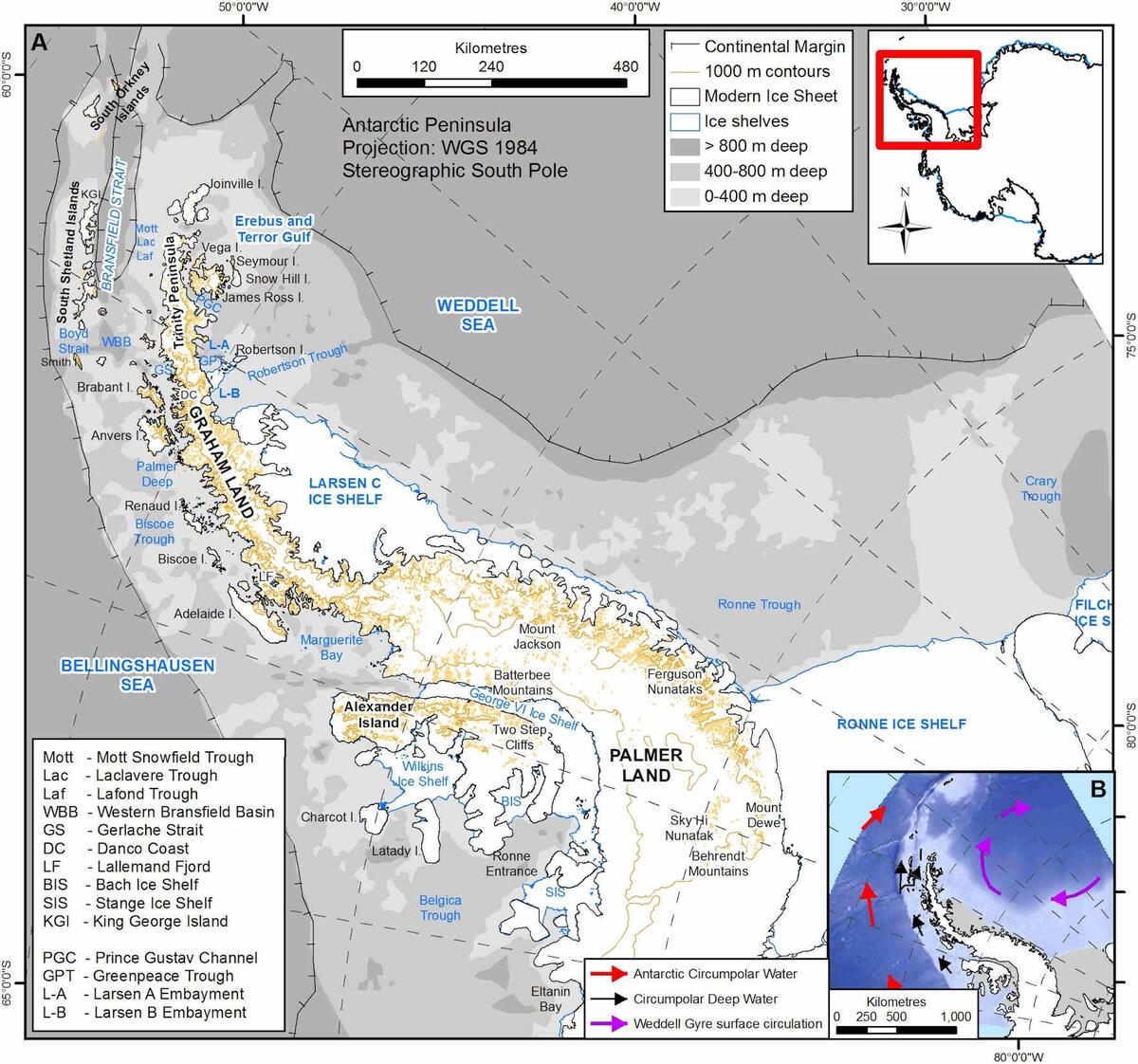 Ice Stream Initiation On The Northern Antarctic Peninsula