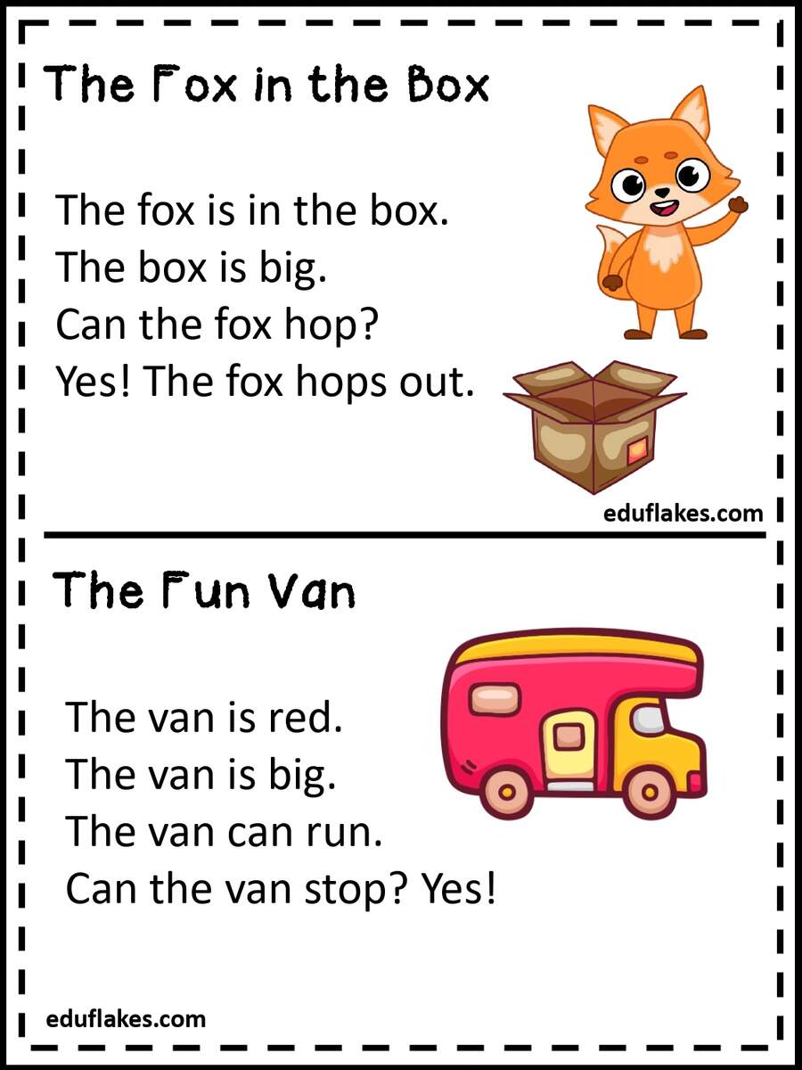Kindergarten CVC Reading Passages Free PDF Eduflakes Kindergarten CVC Reading Passages Free PDF Eduflakes