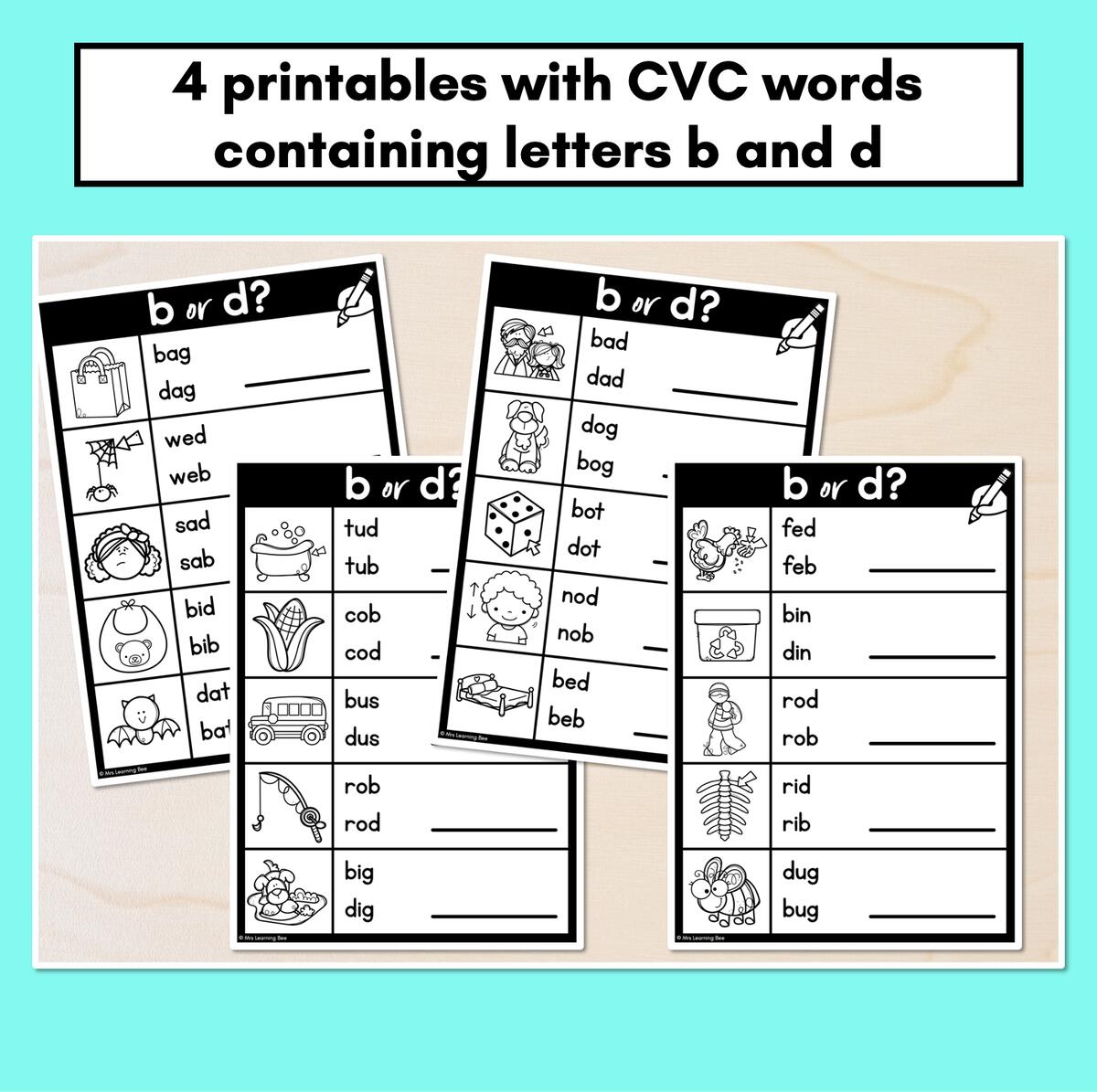 Letter Reversal Worksheets For B And D Mrs Learning Bee Letter Reversal Worksheets For B And D Mrs Learning Bee