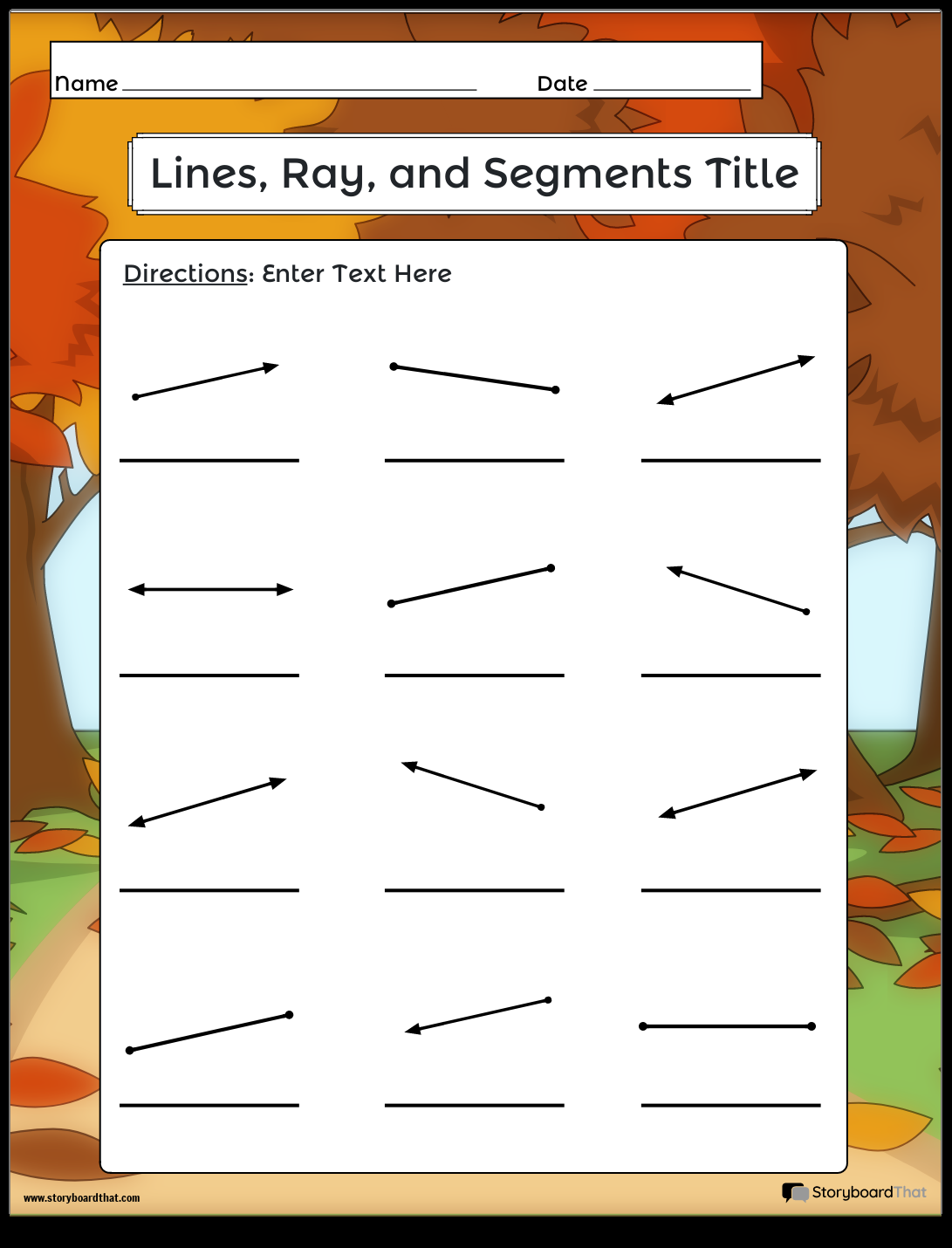 Lines Rays Line Segments Worksheets Storyboard That Lines Rays Line Segments Worksheets Storyboard That