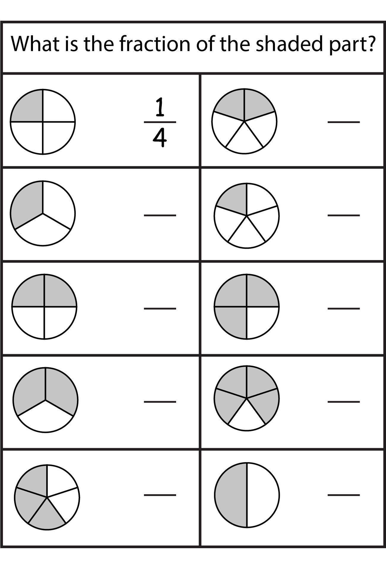 Free Printable Fractions Worksheets Comparing Identifying Free Printables Lettering SVG Files Tools Apps