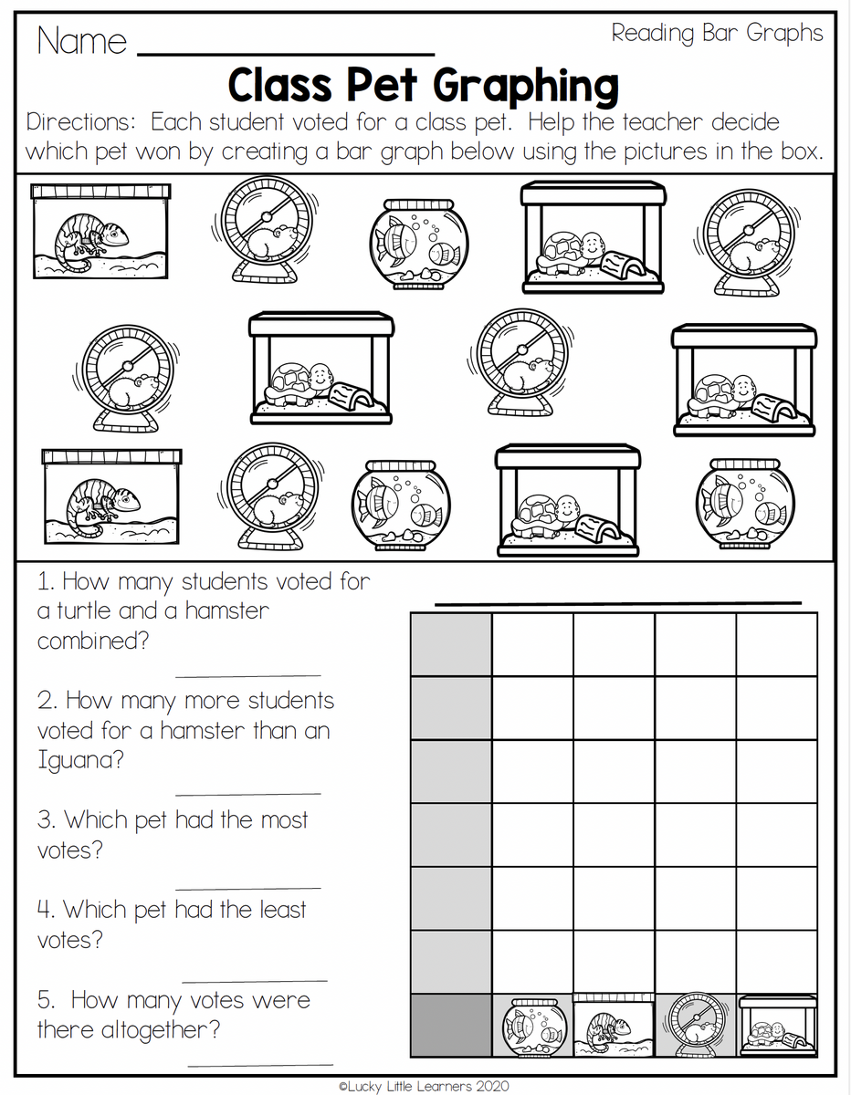 Math Graphing Worksheets For 2nd Grade Lucky Little Learners Math Graphing Worksheets For 2nd Grade Lucky Little Learners