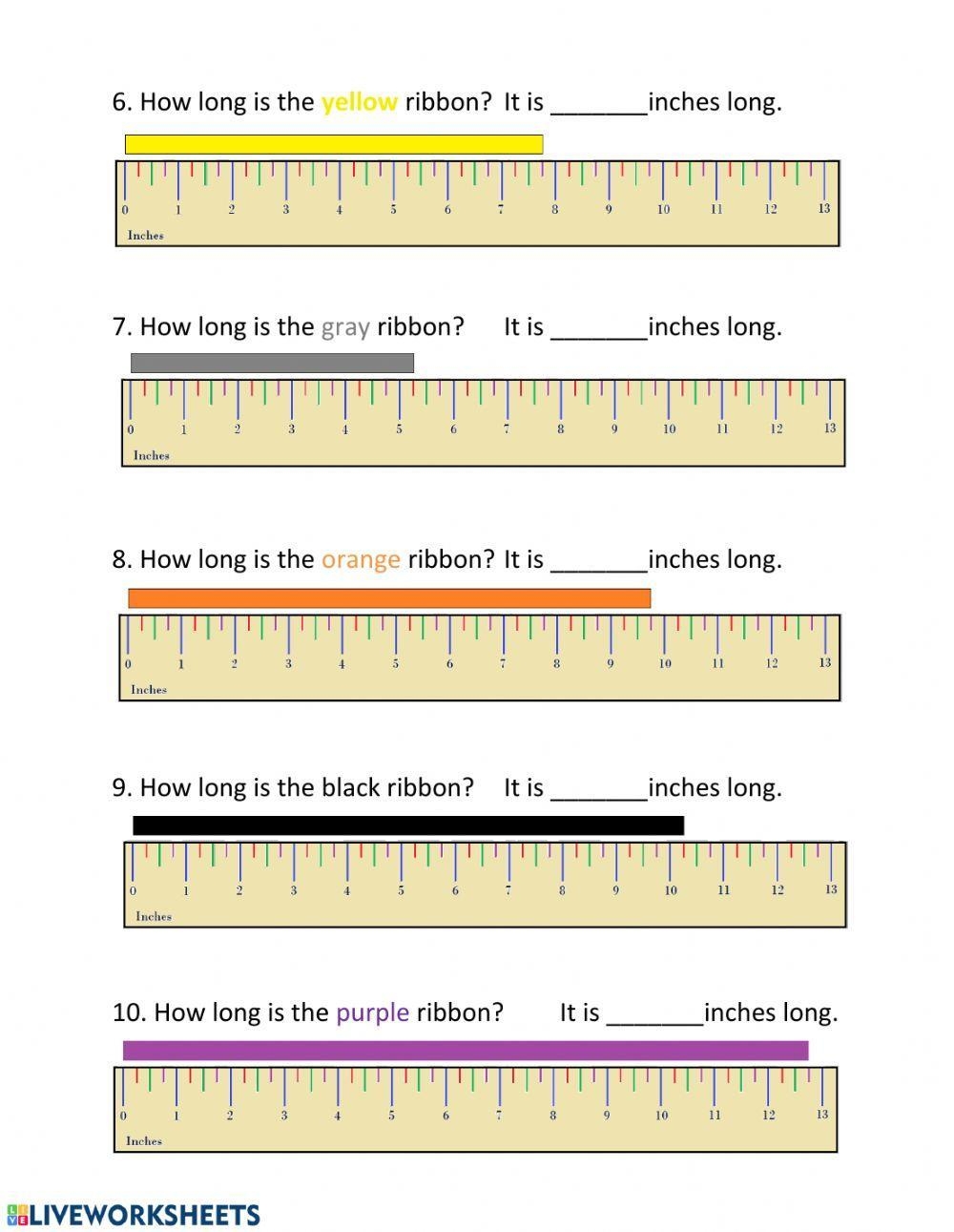 Measure To The Nearest Quarter Inches Worksheet Worksheets Library Measure To The Nearest Quarter Inches Worksheet Worksheets Library