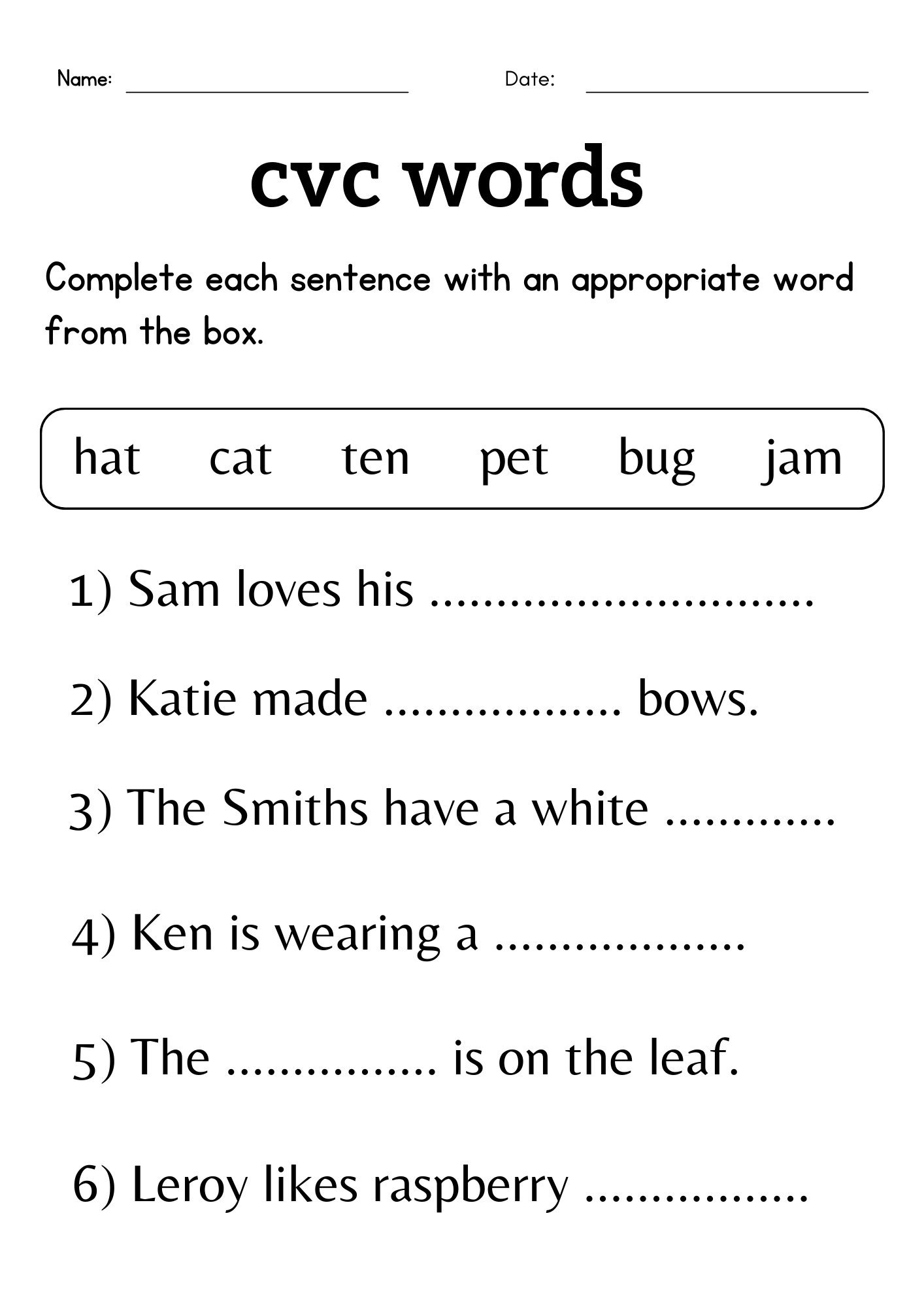 Free Teacher Worksheets Education Resources
