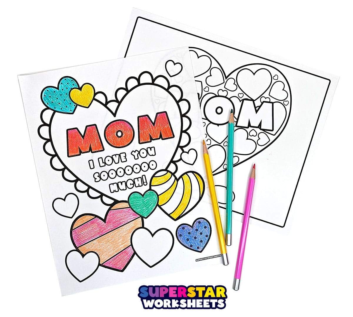 Mother S Day Coloring Pages Free Printables Superstar Worksheets Mother S Day Coloring Pages Free Printables Superstar Worksheets