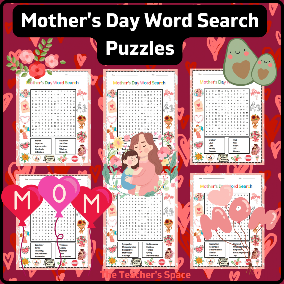 Mother S Day Word Search Puzzles Mothers Day Activities Made By Teachers Mother S Day Word Search Puzzles Mothers Day Activities Made By Teachers