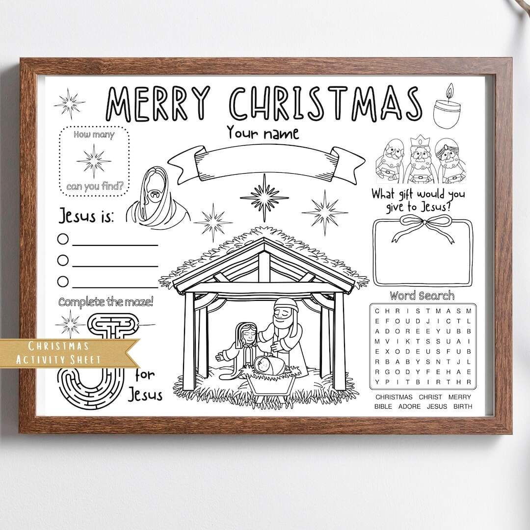 Nativity Christmas Activity Sheet Christmas Party 2025 Christmas Placemat Coloring Sheet Bible Learning Educational Instand Download Etsy Nativity Christmas Activity Sheet Christmas Party 2025 Christmas Placemat Coloring Sheet Bible Learning Educational Instand Download Etsy