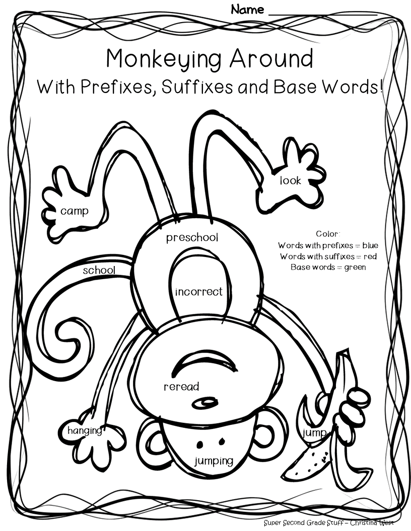 Prefixes And Suffixes Print And Go Worksheets Made By Teachers Prefixes And Suffixes Print And Go Worksheets Made By Teachers