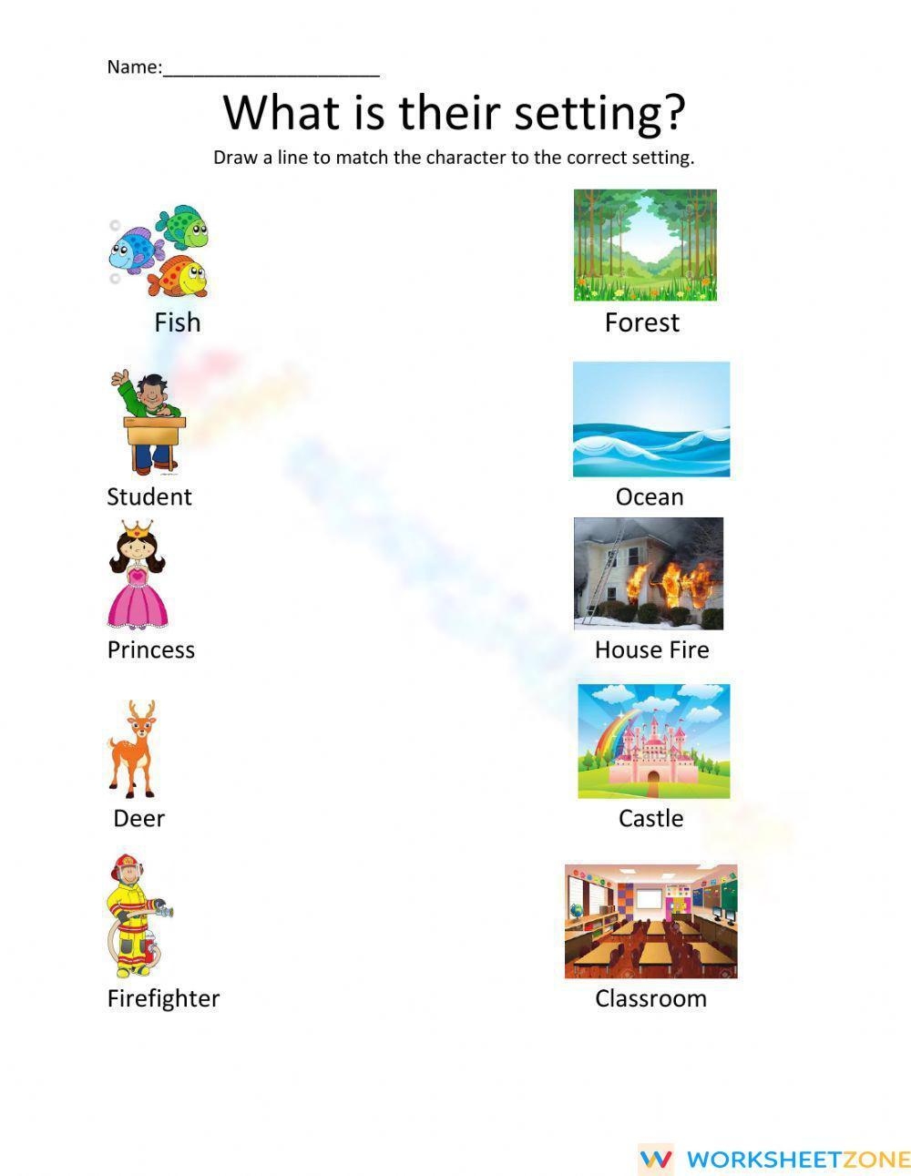 Characters Settings Events Story Elements 1st Grade RL 1 3 Reading Passages MagiCore