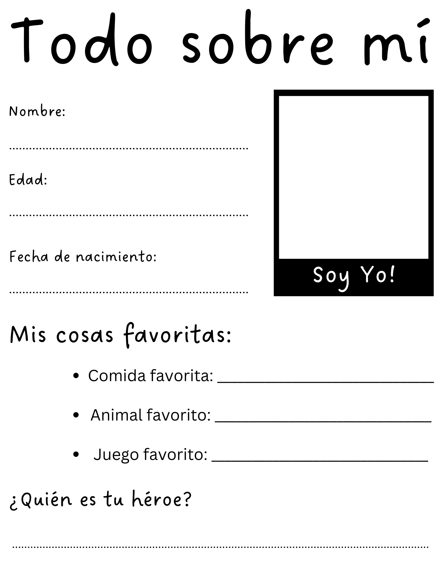 Spanish Introductions Me Presento Teaching Resources