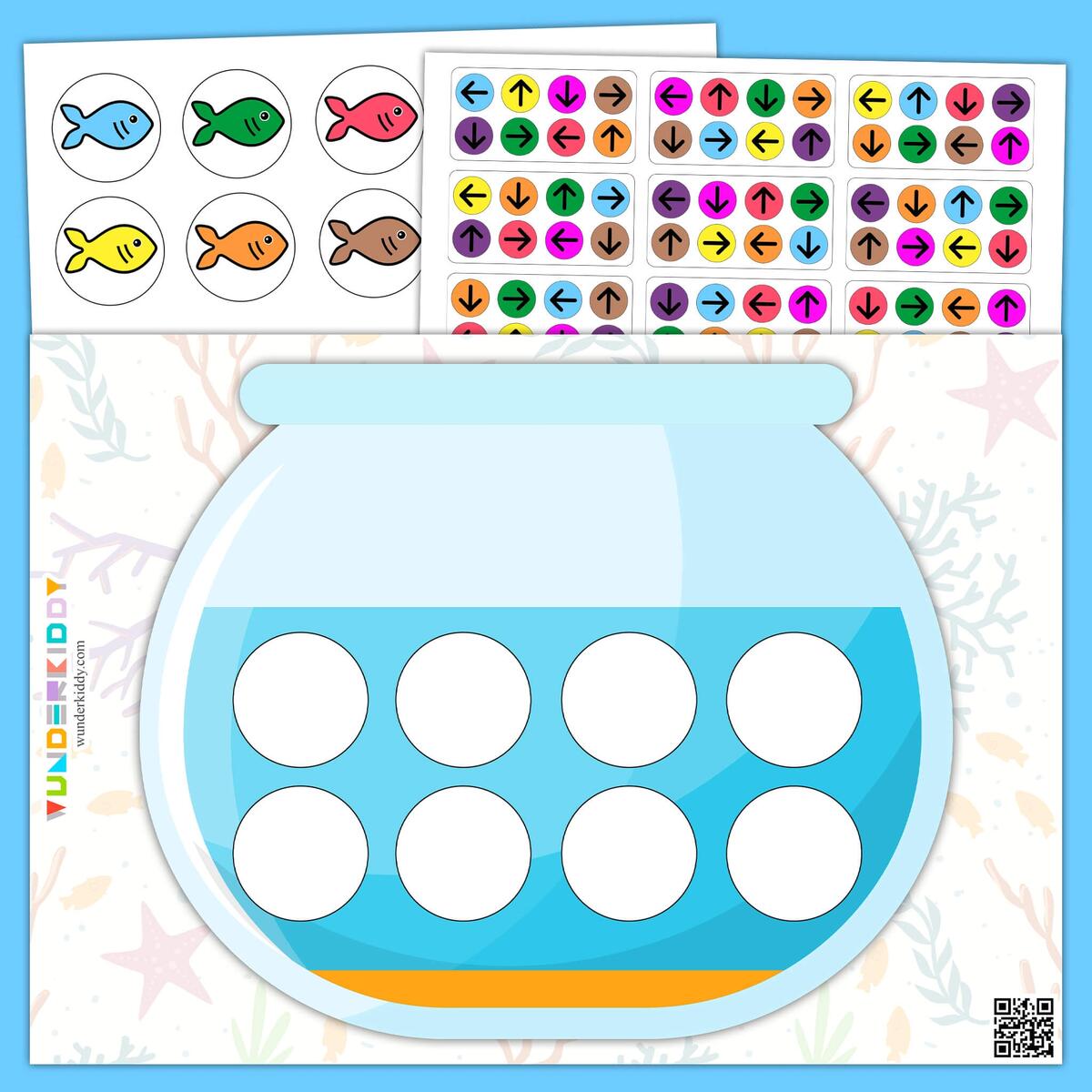 Printable Aquarium Spatial Orientation Activity For Kindergarten Printable Aquarium Spatial Orientation Activity For Kindergarten