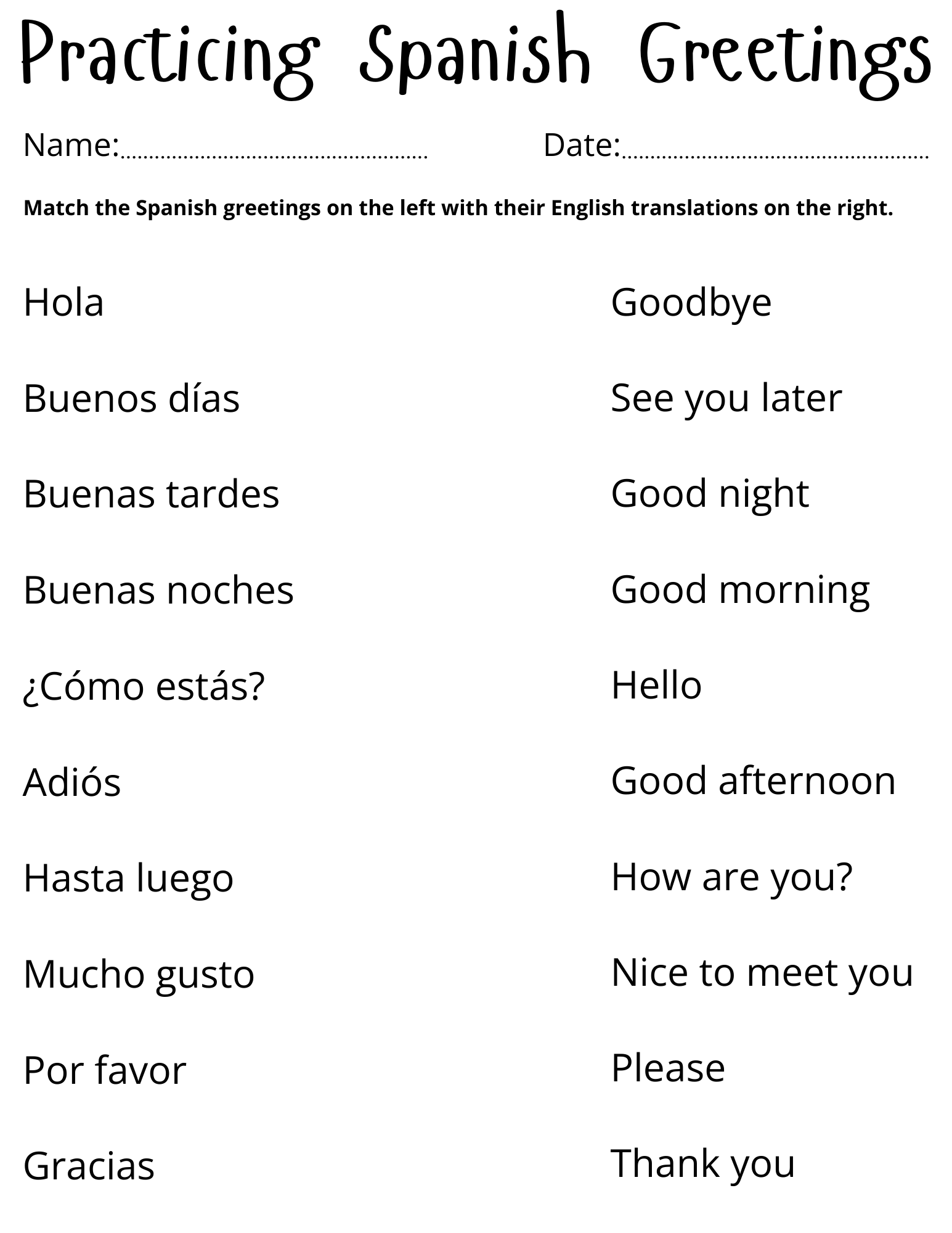 58 Spanish Worksheets Ideas Spanish Worksheets Learning Spanish Teaching Spanish