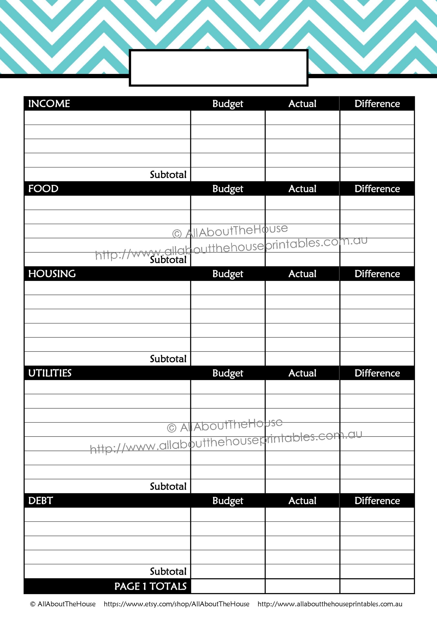 Printable Budget Planner Finance Binder Update All About Planners Family Binder Budgeting Printables Clean And Scentsible