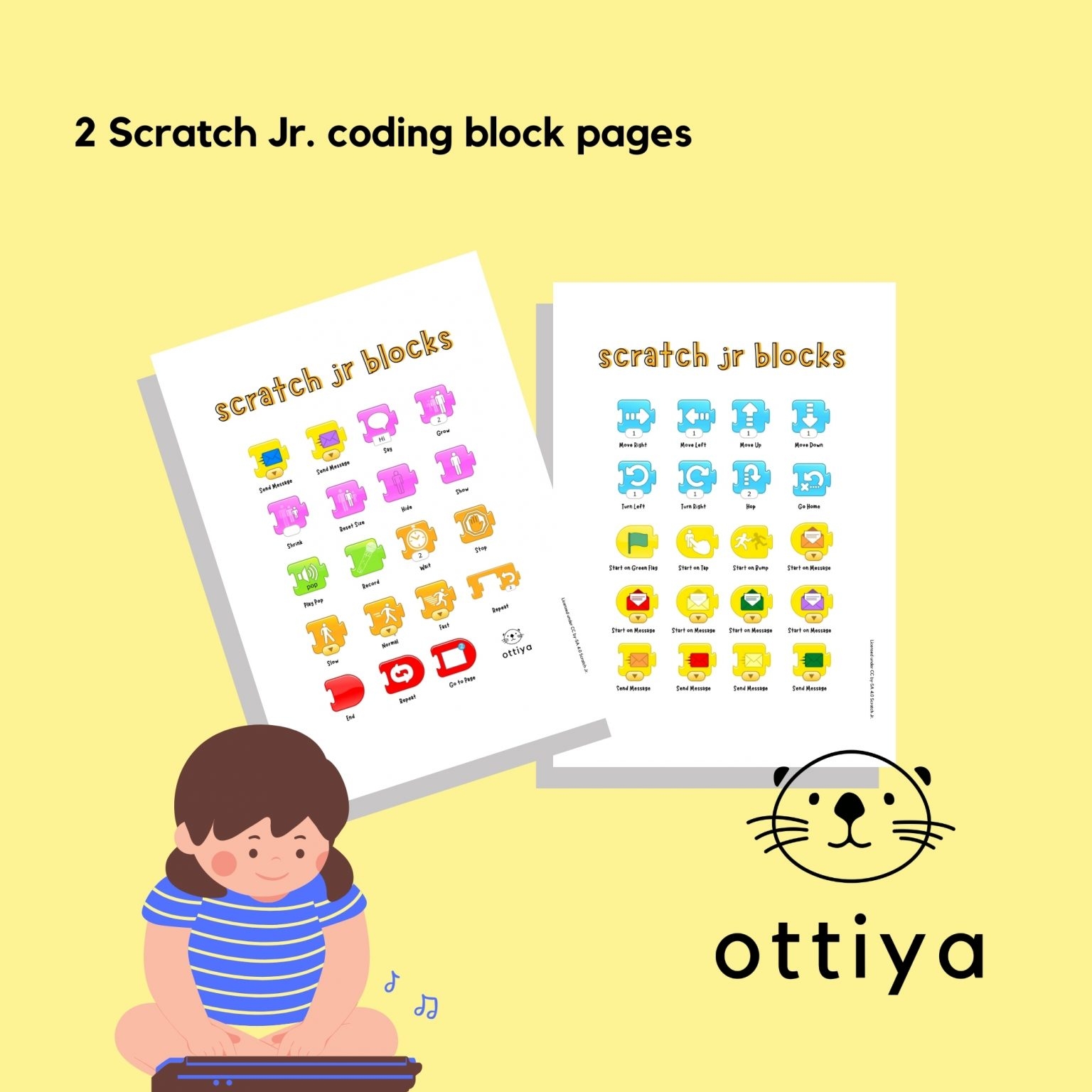 Printable Scratch Junior Worksheets Screen Free Coding Activities For Kids Ottiya Printable Scratch Junior Worksheets Screen Free Coding Activities For Kids Ottiya