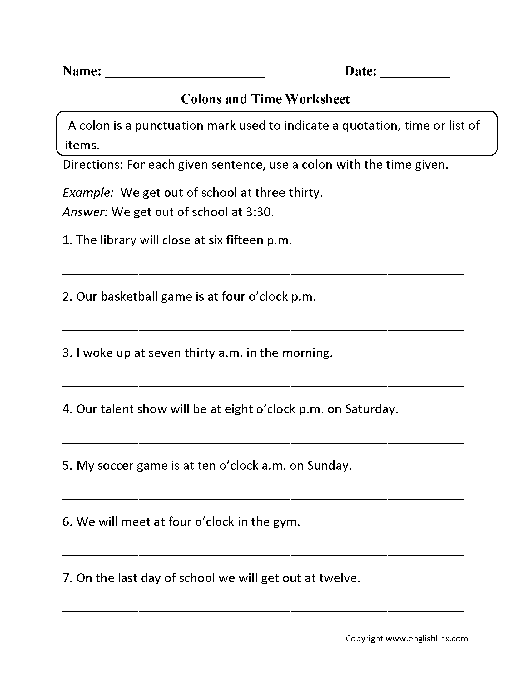 Punctuation Worksheets Free Printable Practice For Grades K 12 Punctuation Worksheets Free Printable Practice For Grades K 12