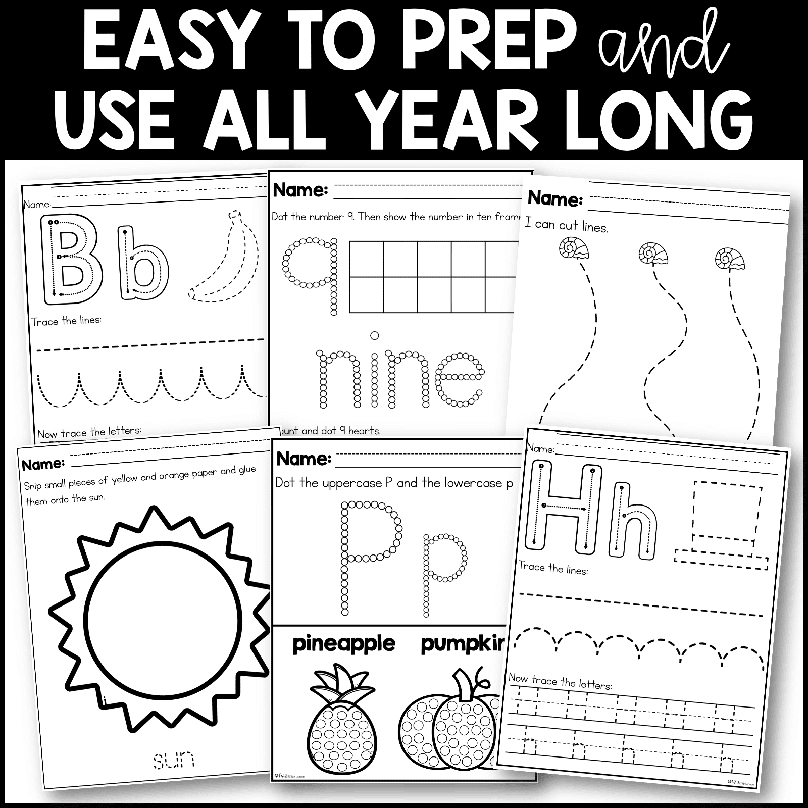 Scissor Skills Cutting Practice Worksheets Miss Kindergarten Scissor Skills Cutting Practice Worksheets Miss Kindergarten