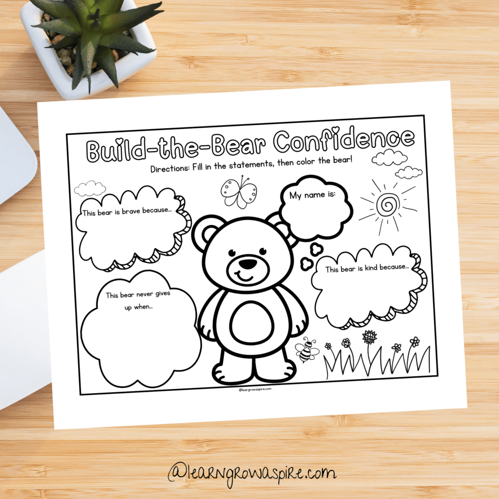 Self Esteem Activities For Kids Build The Bear Confidence Learn Grow Aspire Self Esteem Activities For Kids Build The Bear Confidence Learn Grow Aspire