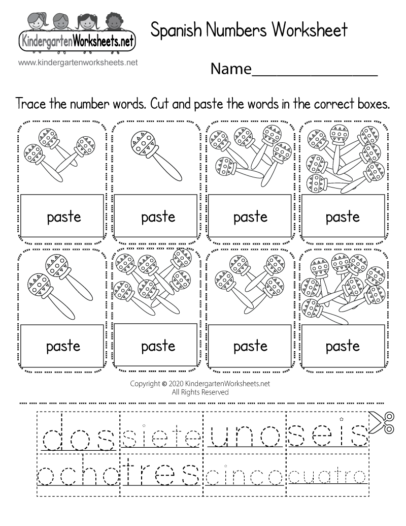 Spanish Numbers Worksheet Free Printable Digital PDF Free Printable Spanish Number Tracing Worksheets The Artisan Life