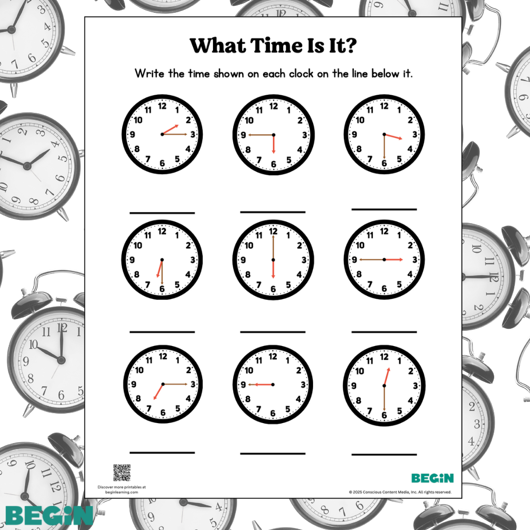 Telling Time Activities For Kids Ages 6 8 What Time Is It Timesheet Templates World Of Printables