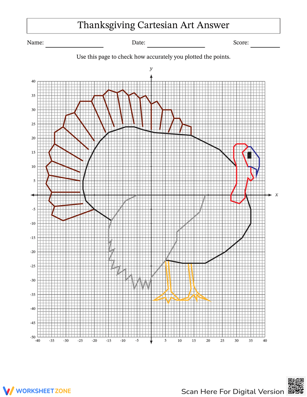 Thanksgiving Worksheets