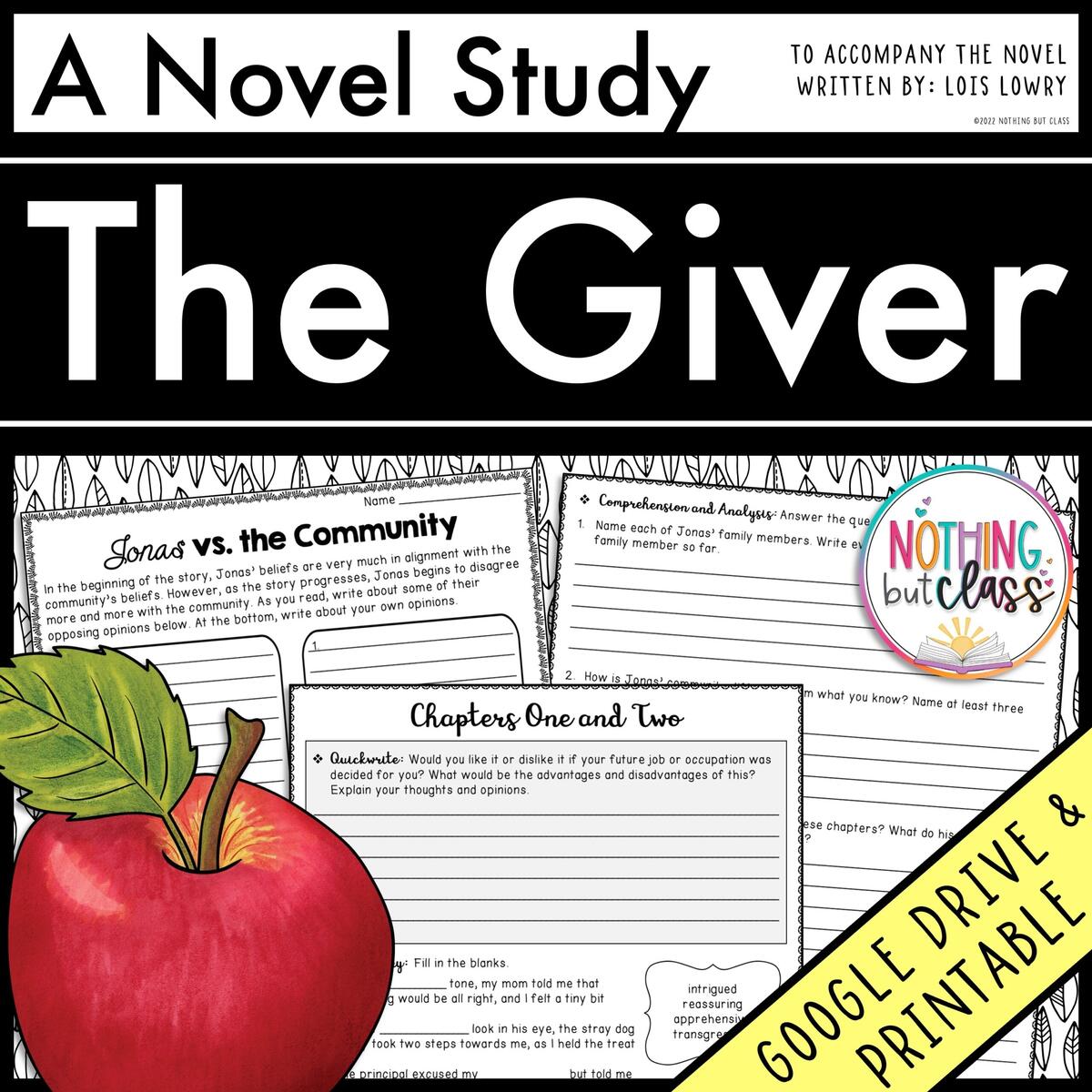 The Giver Novel Study Unit Comprehension And Vocabulary With Activities And Tests Made By Teachers The Giver Novel Study Unit Comprehension And Vocabulary With Activities And Tests Made By Teachers