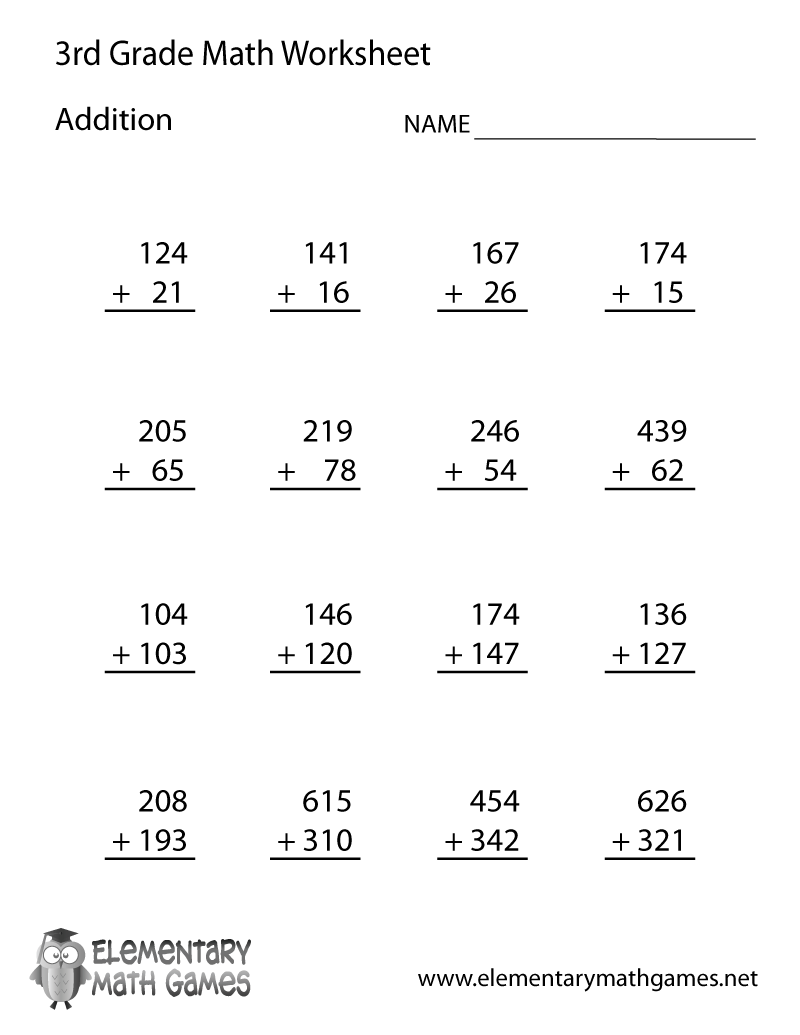 Winter 3rd Grade Fast Finishers Review Worksheets Math ELA
