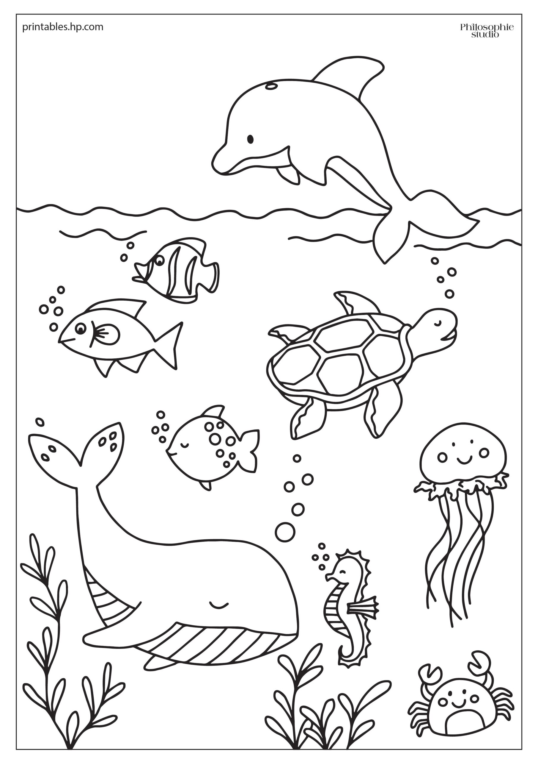 Under The Sea Printables Free Coloring Pages Learning Worksheets HP Official Site Under The Sea Printables Free Coloring Pages Learning Worksheets HP Official Site