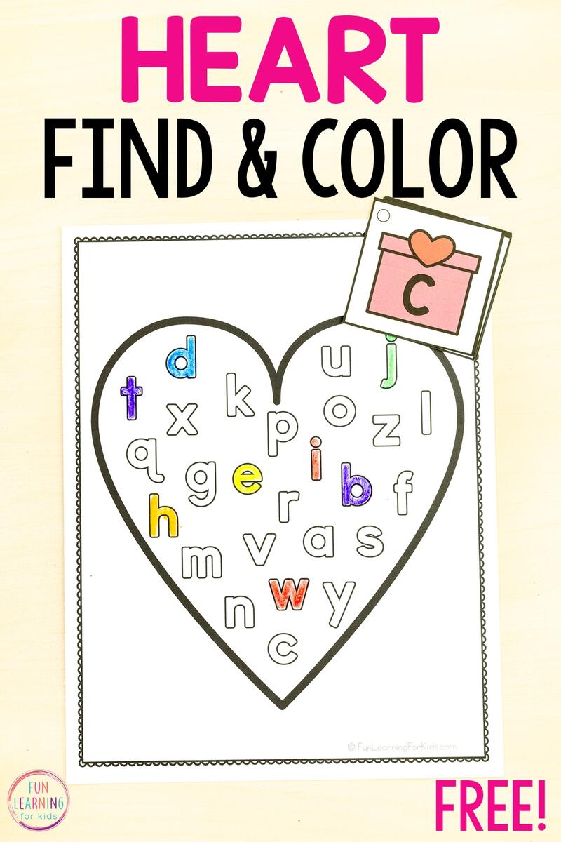 14 Valentines Color By Number Worksheets FREE Printable