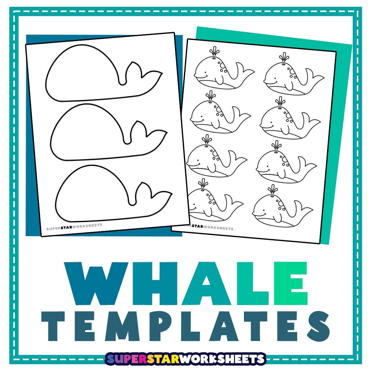 Whale Template Free Printables Superstar Worksheets Whale Template Free Printables Superstar Worksheets