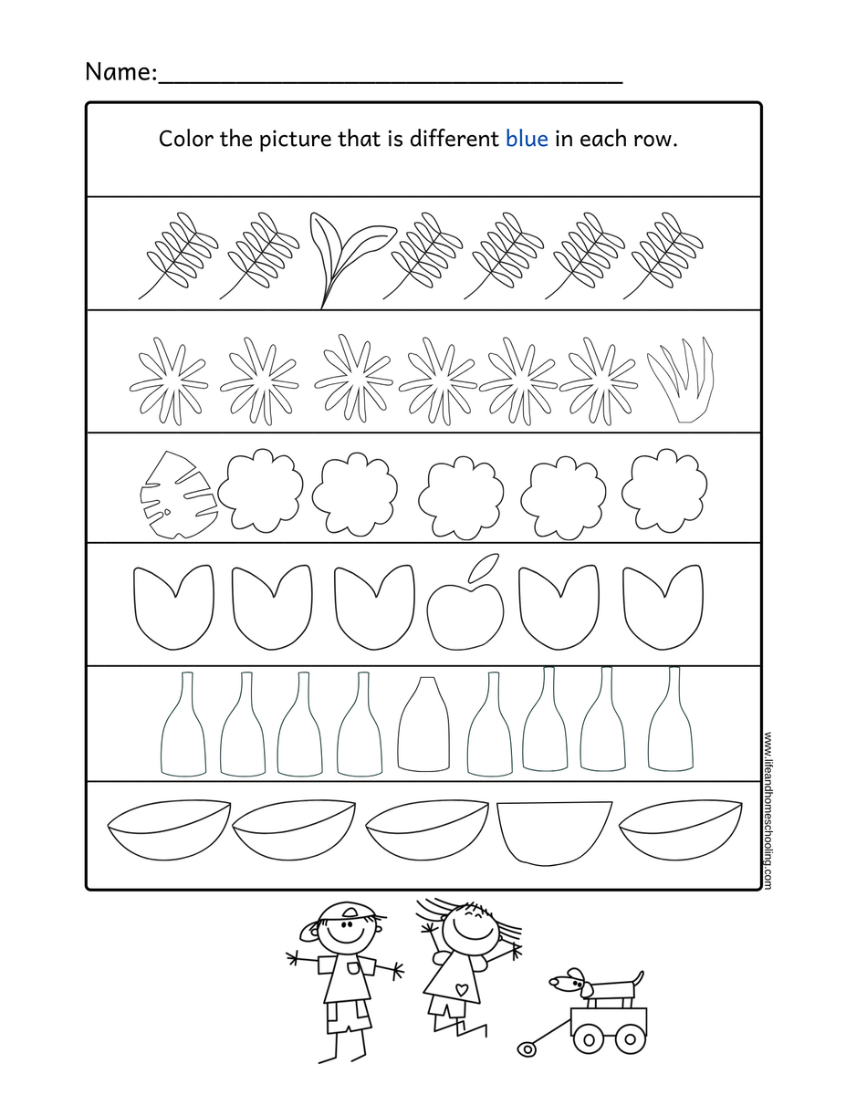 Which One Is Different Preschool Activity Made By Teachers Which One Is Different Preschool Activity Made By Teachers