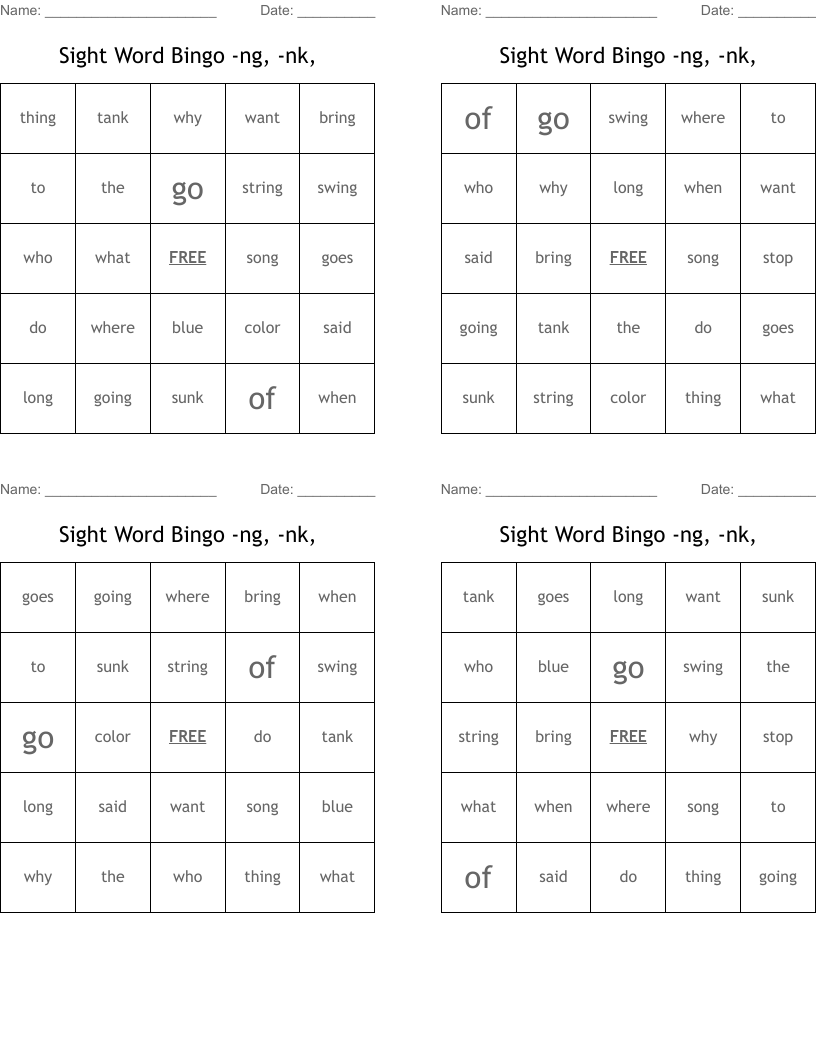 Words With Ng Nk Word Search WordMint