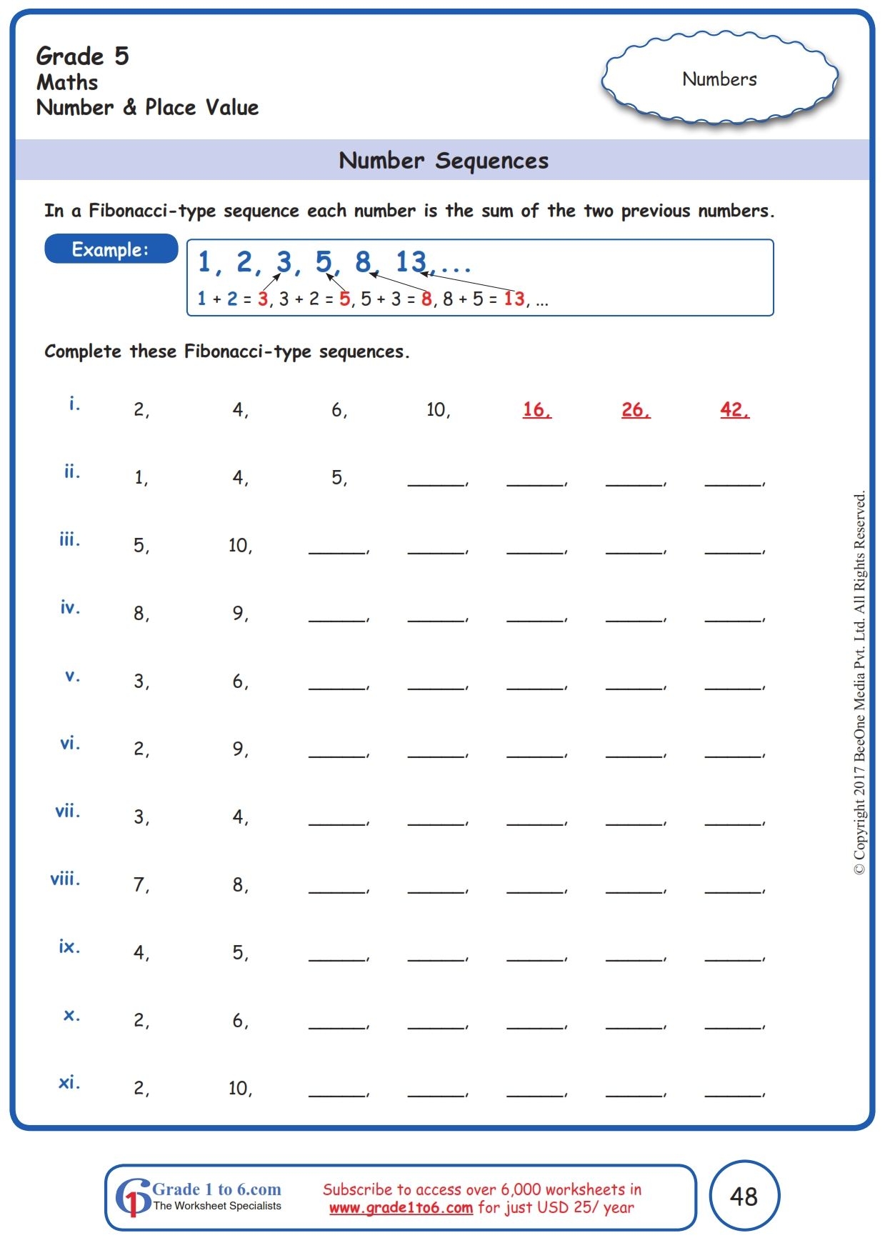 Worksheet Grade 5 Math Number Sequences Pattern Worksheet Grade Worksheets Library Worksheet Grade 5 Math Number Sequences Pattern Worksheet Grade Worksheets Library