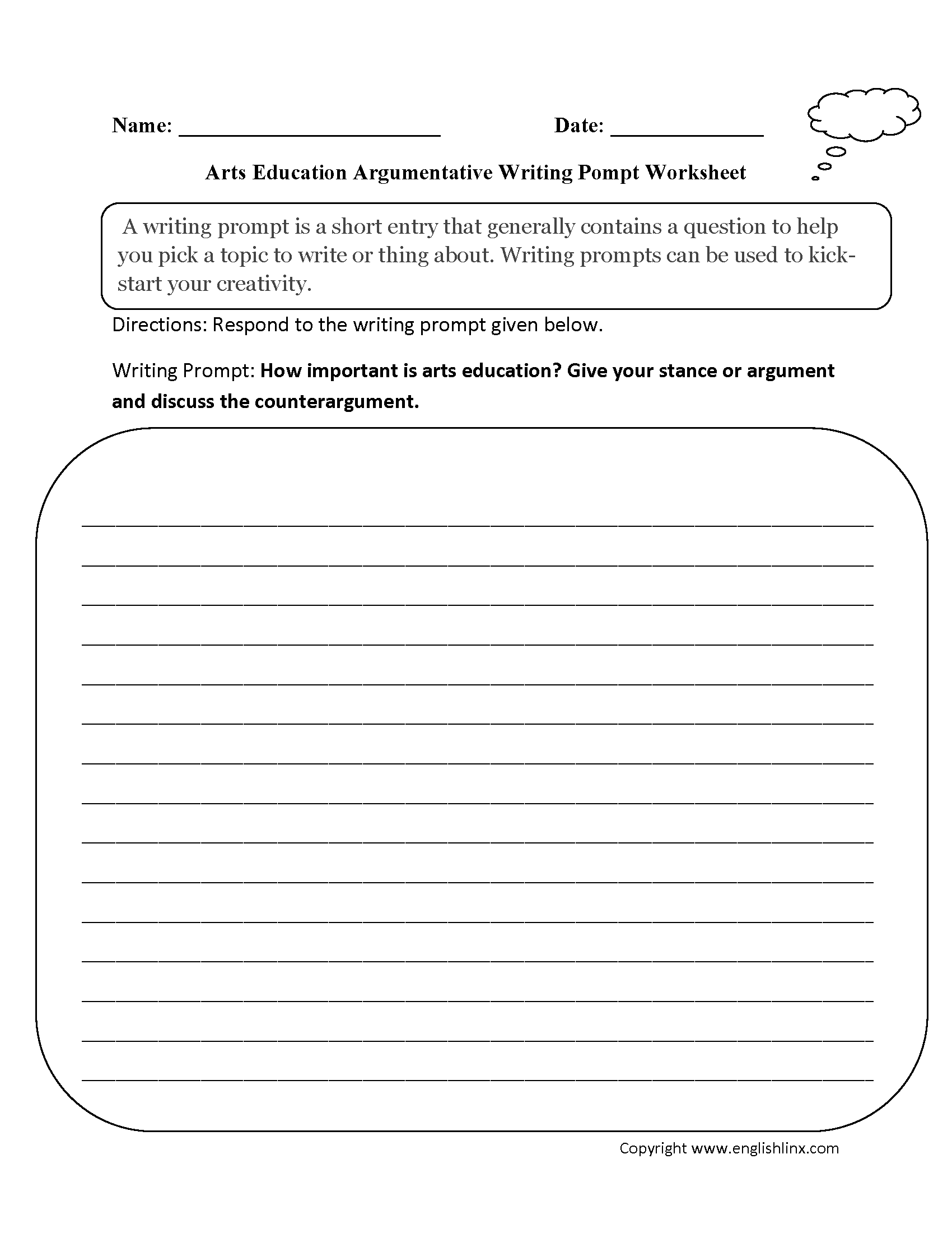 5th Grade Writing Worksheets Letter Writing Worksheet