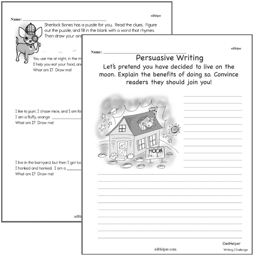 Writing Worksheets For Creative Kids Free PDF Printables EdHelper Writing Worksheets For Creative Kids Free PDF Printables Worksheets Library