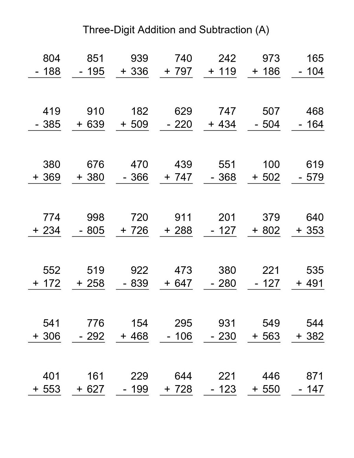 Year 3 Math Worksheets To Print 2nd Grade Math Worksheets Math Worksheets Library